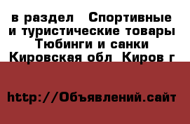  в раздел : Спортивные и туристические товары » Тюбинги и санки . Кировская обл.,Киров г.